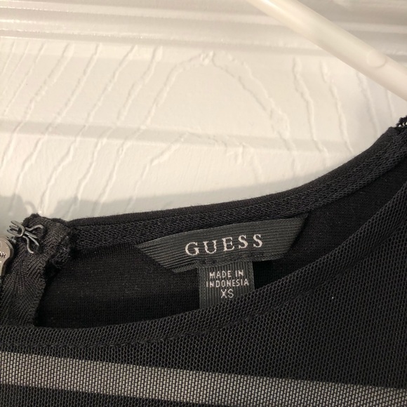 Guess Black Sheer Romper - Picture 5 of 8